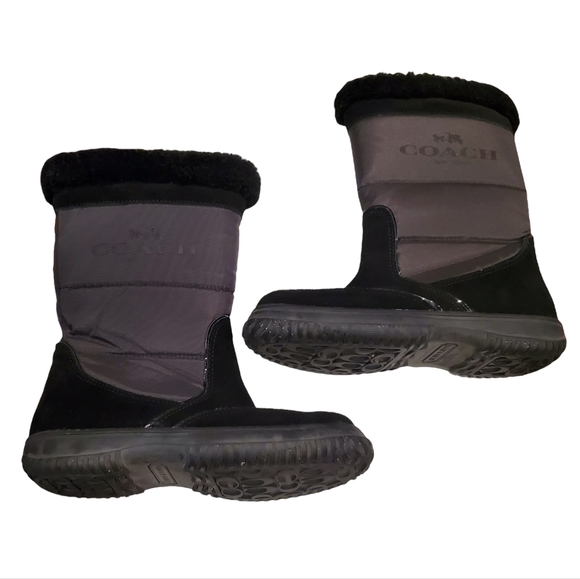 Womens coach Sherman boot size 5B color black - Picture 4 of 6